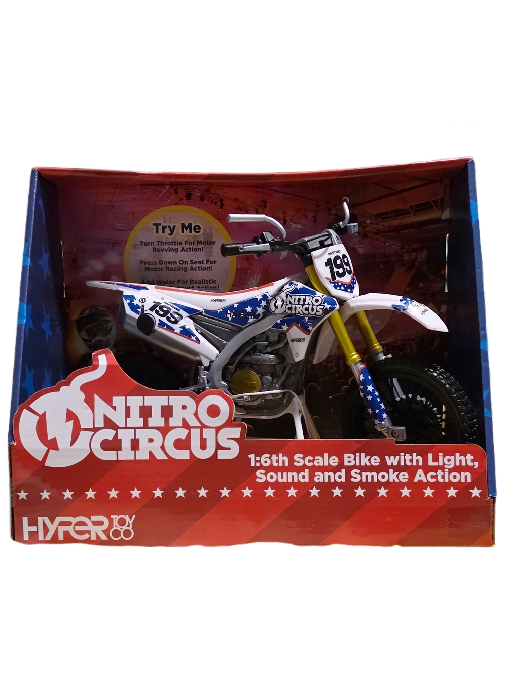 Nitro Circus - 1:6th Scale Kids Toy Dirt Bike